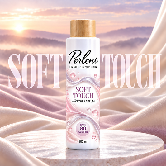 Soft Touch – Wäscheparfum 200 ml mit Bambusdeckel